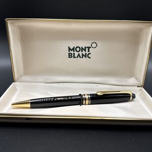 Authentic Vintage Montblanc Meisterstück M164 Gold Trim Ballpoint Pen